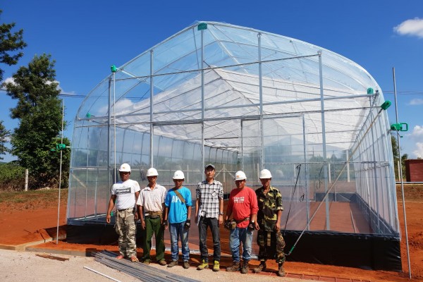 DỰ ÁN NHÀ PIPE TẠI PYN OO LWIN- MYANMAR